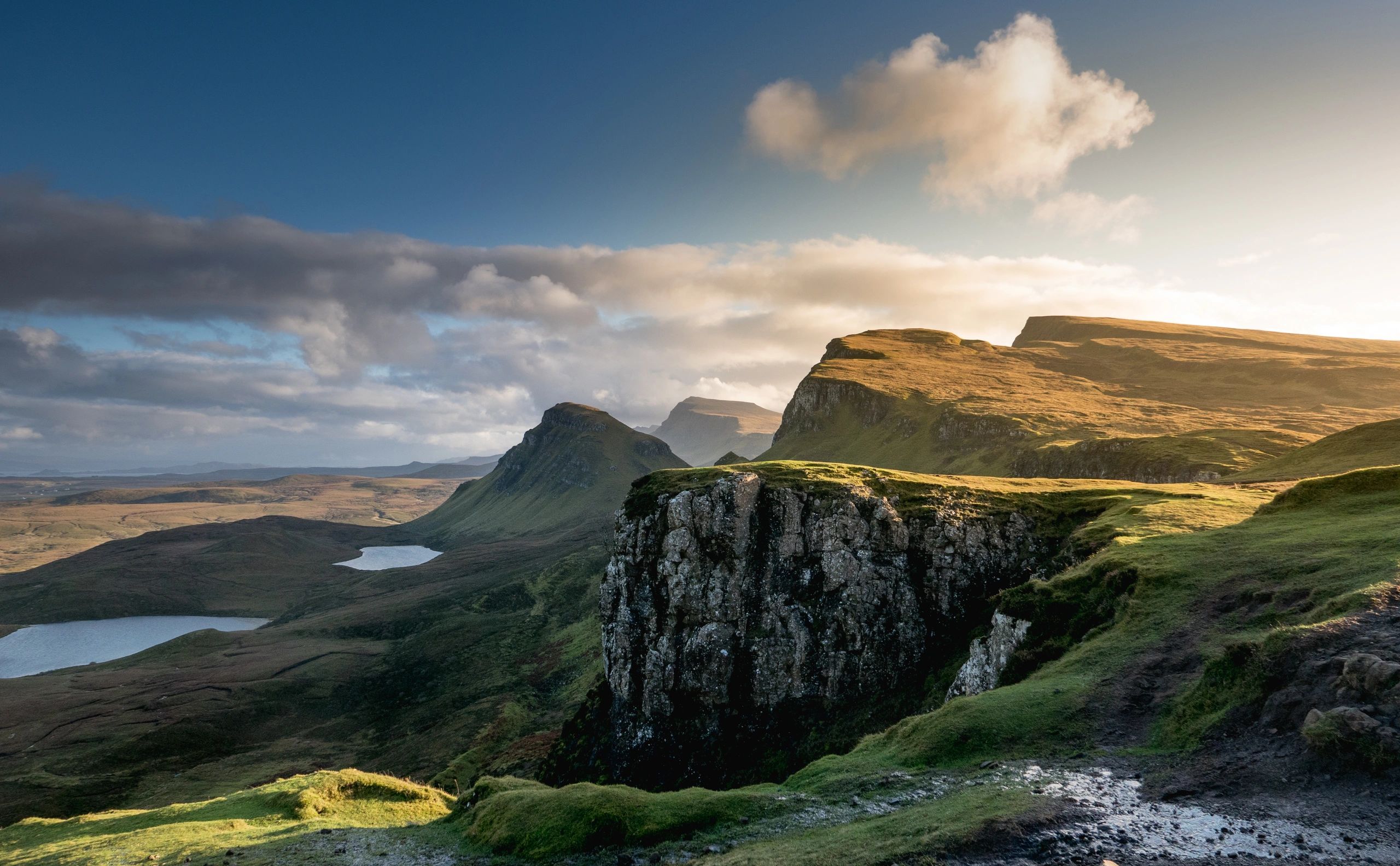 Scottish Highlands luxury event quarry golden hour