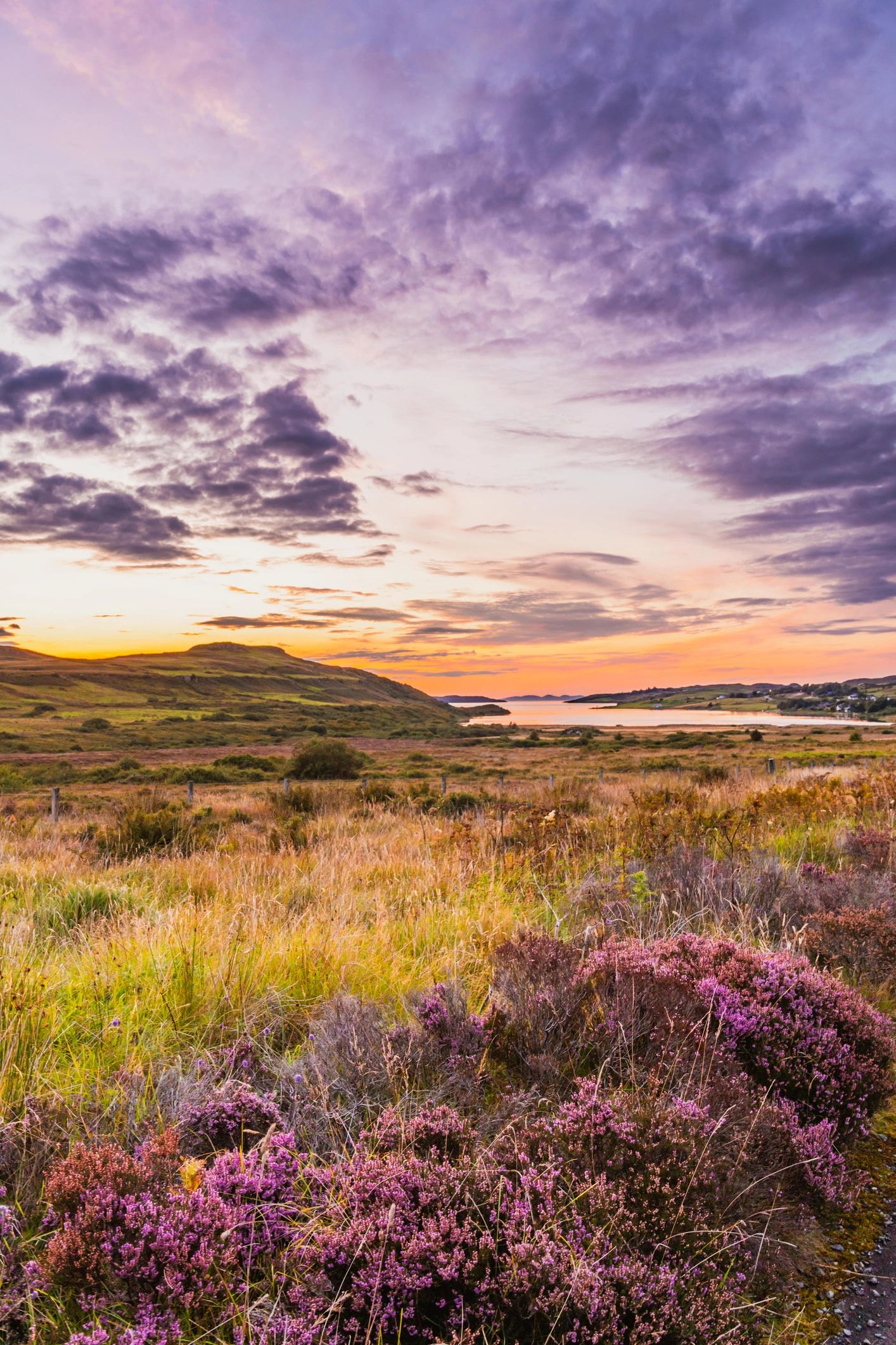 Scottish Highlands luxury event quarry golden hour